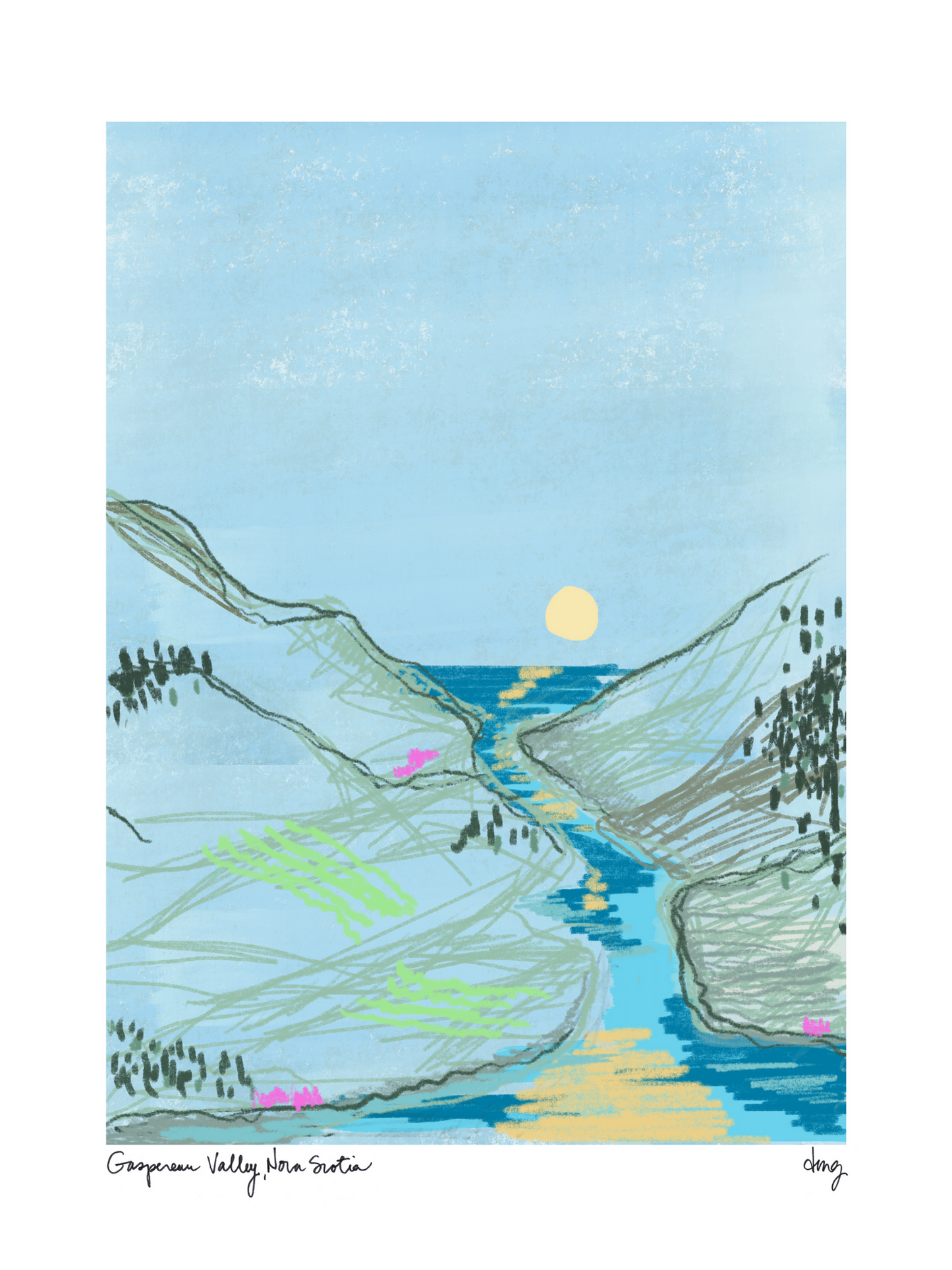 Art Print (Gaspereau Valley)