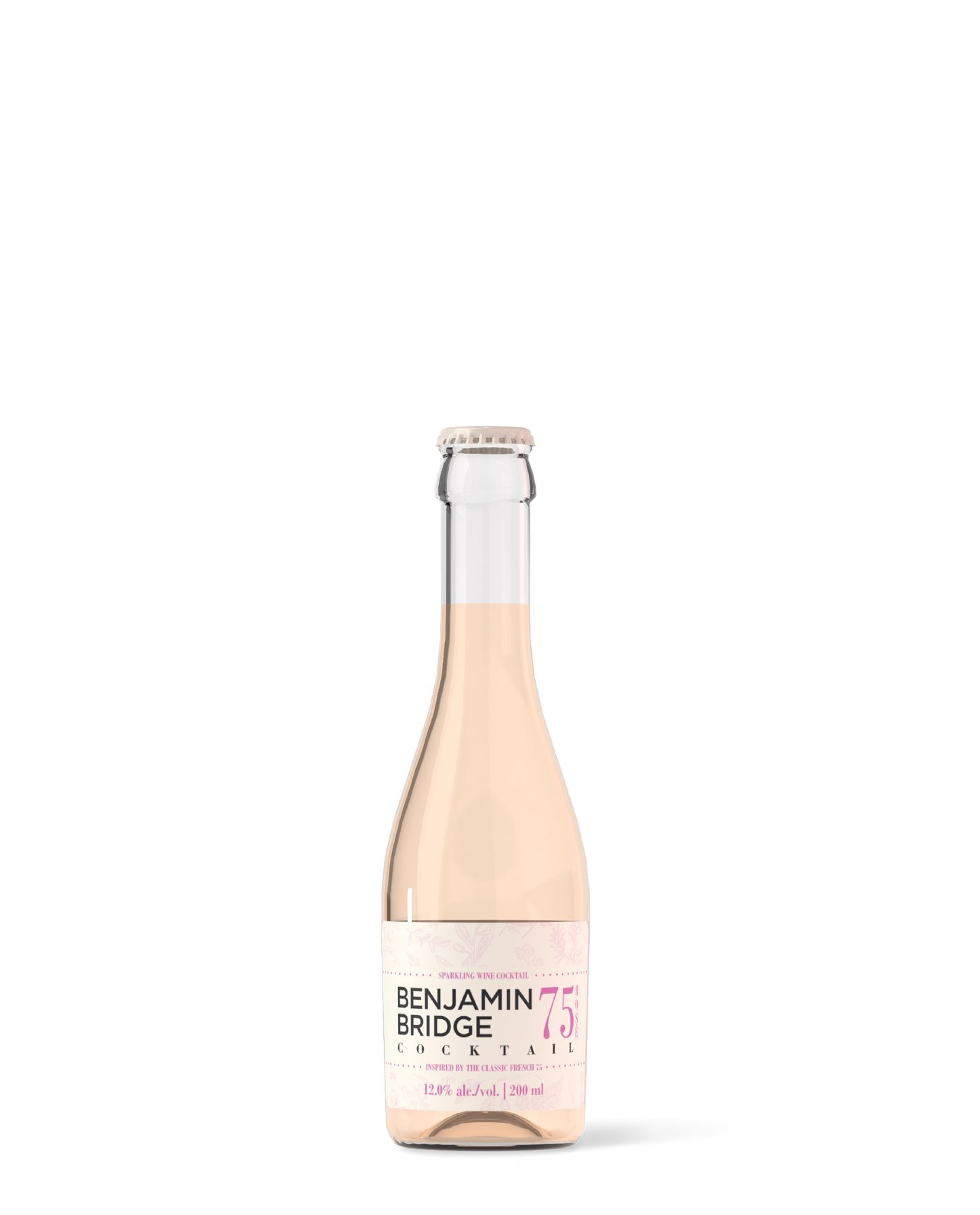 Benjamin Bridge 75 Rosé Cocktail