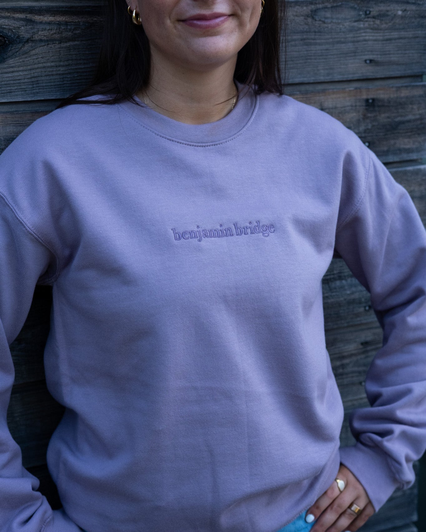 Embroidered Crewneck
