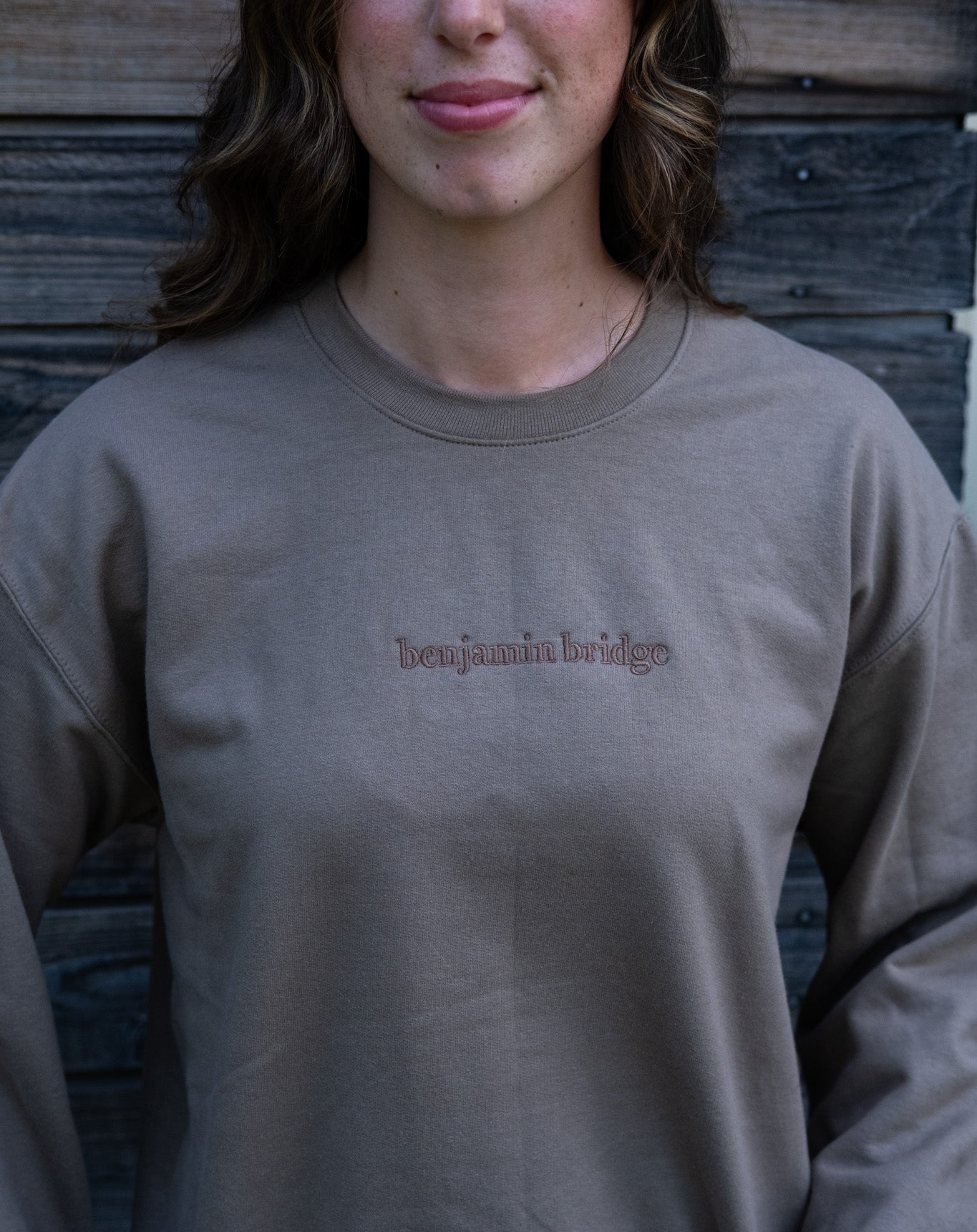 Embroidered Crewneck