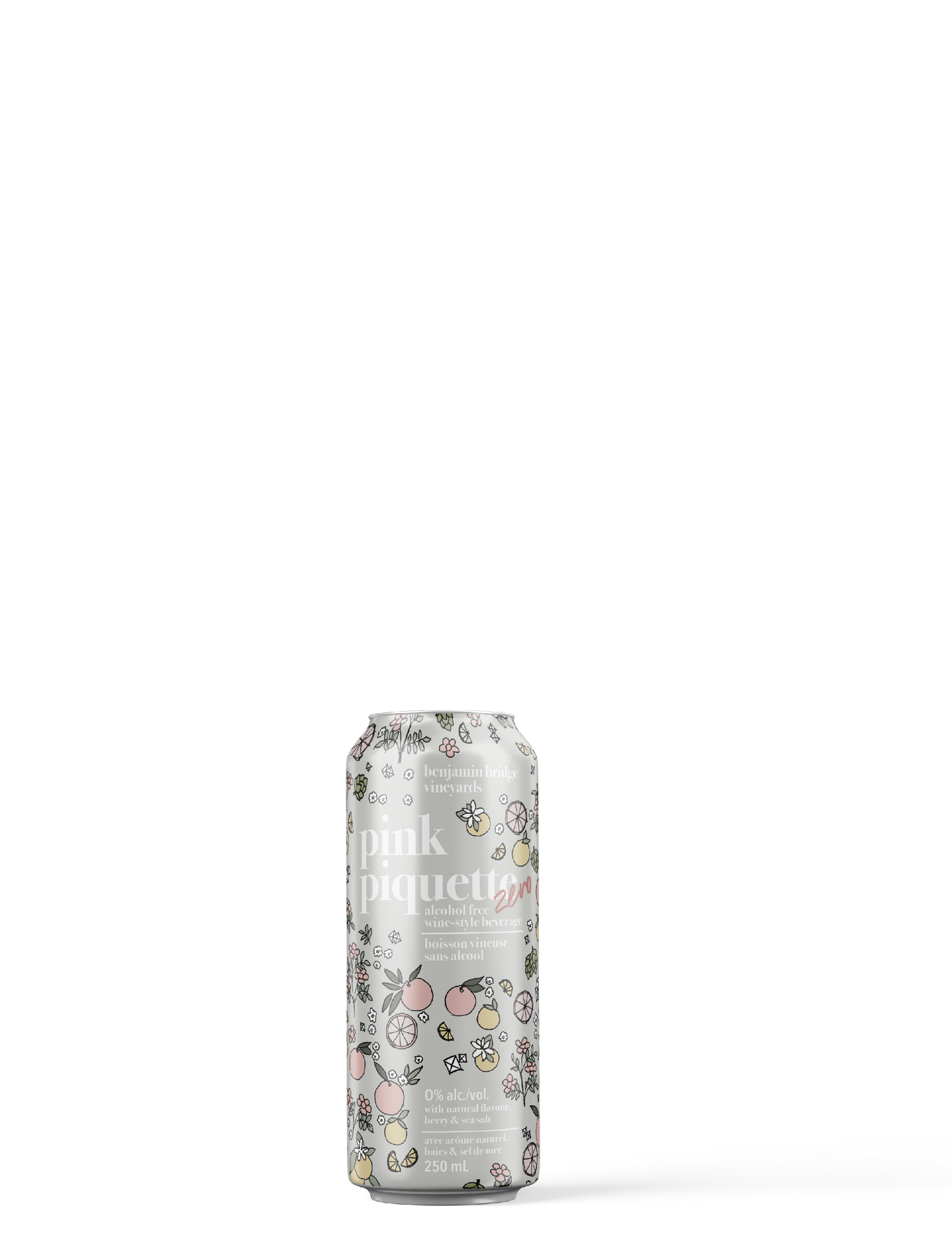 Pink Piquette Zero Cans, Case of 12