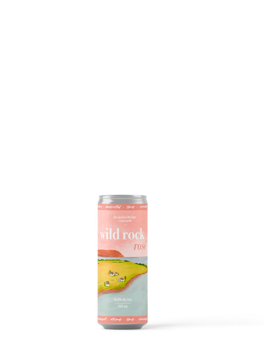 Wild Rock Rosé Cans, Case of 12