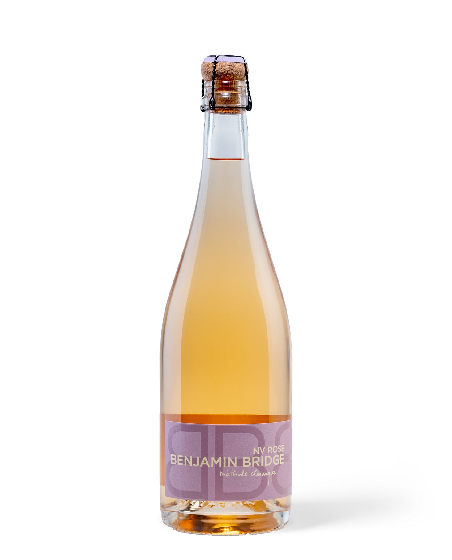 Rosé wine bottle Benjamin Bridge