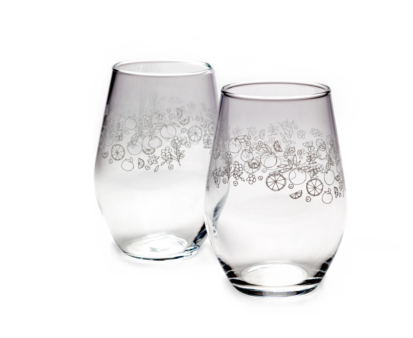 Pet Nat Stemless Glasses