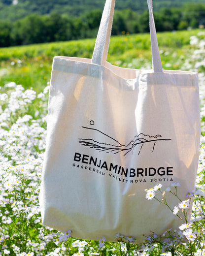 Benjamin Bridge Canvas Tote