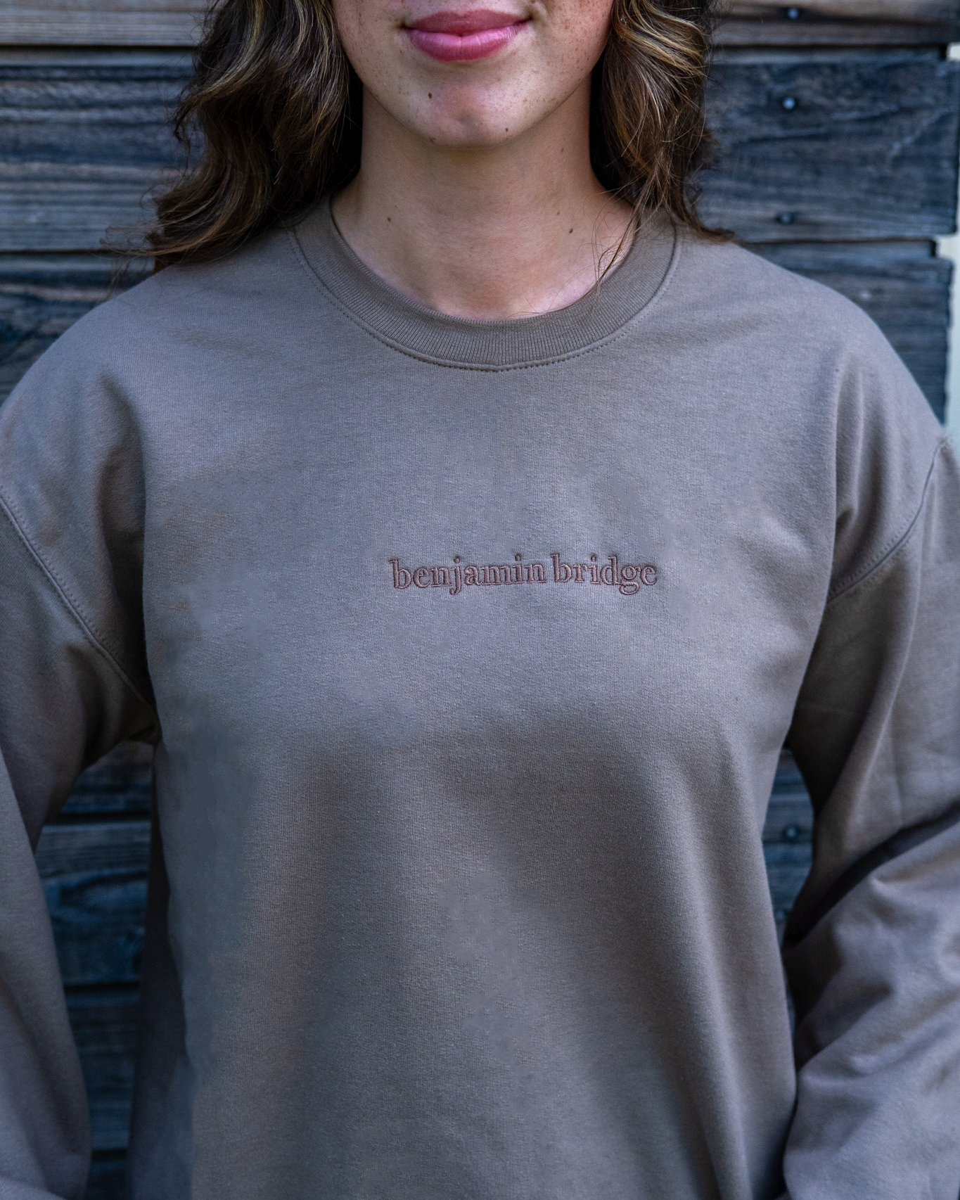 Embroidered Crewneck