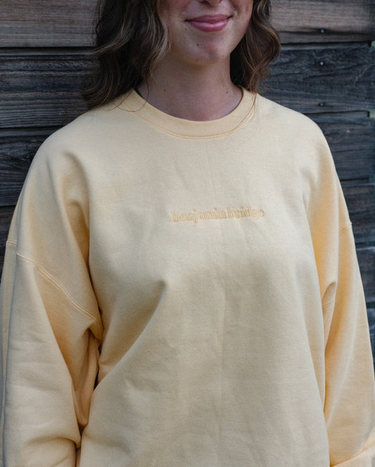 Embroidered Crewneck