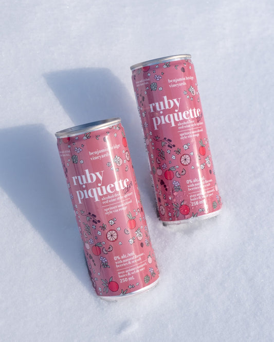 Ruby Piquette Zero Cans, Case of 24