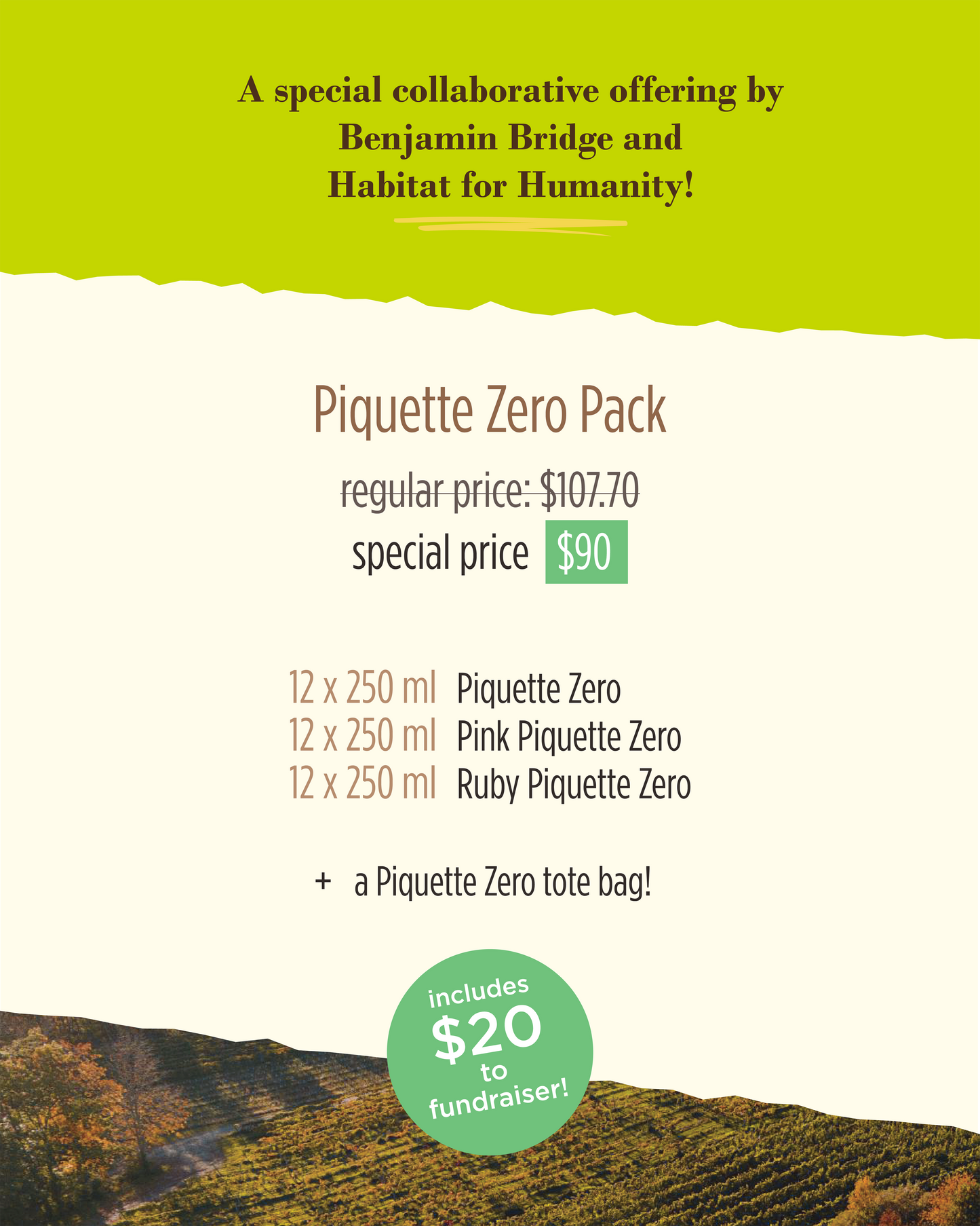 Habitat for Humanity Fundraiser Pack