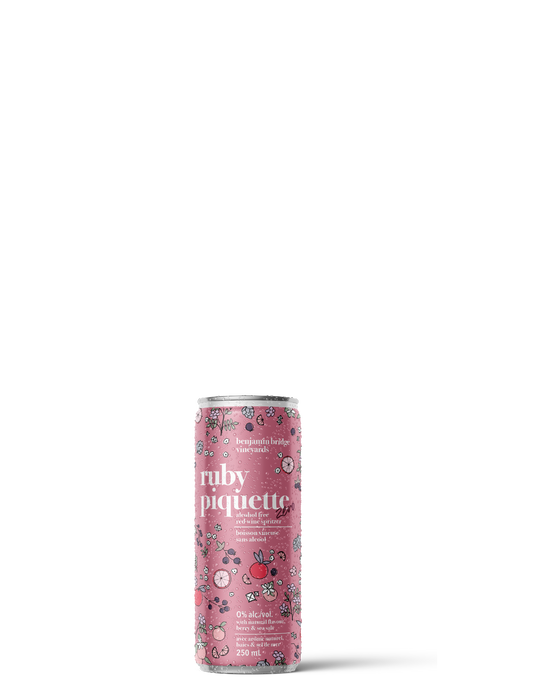 NEW | Ruby Piquette Zero Cans, Case of 12