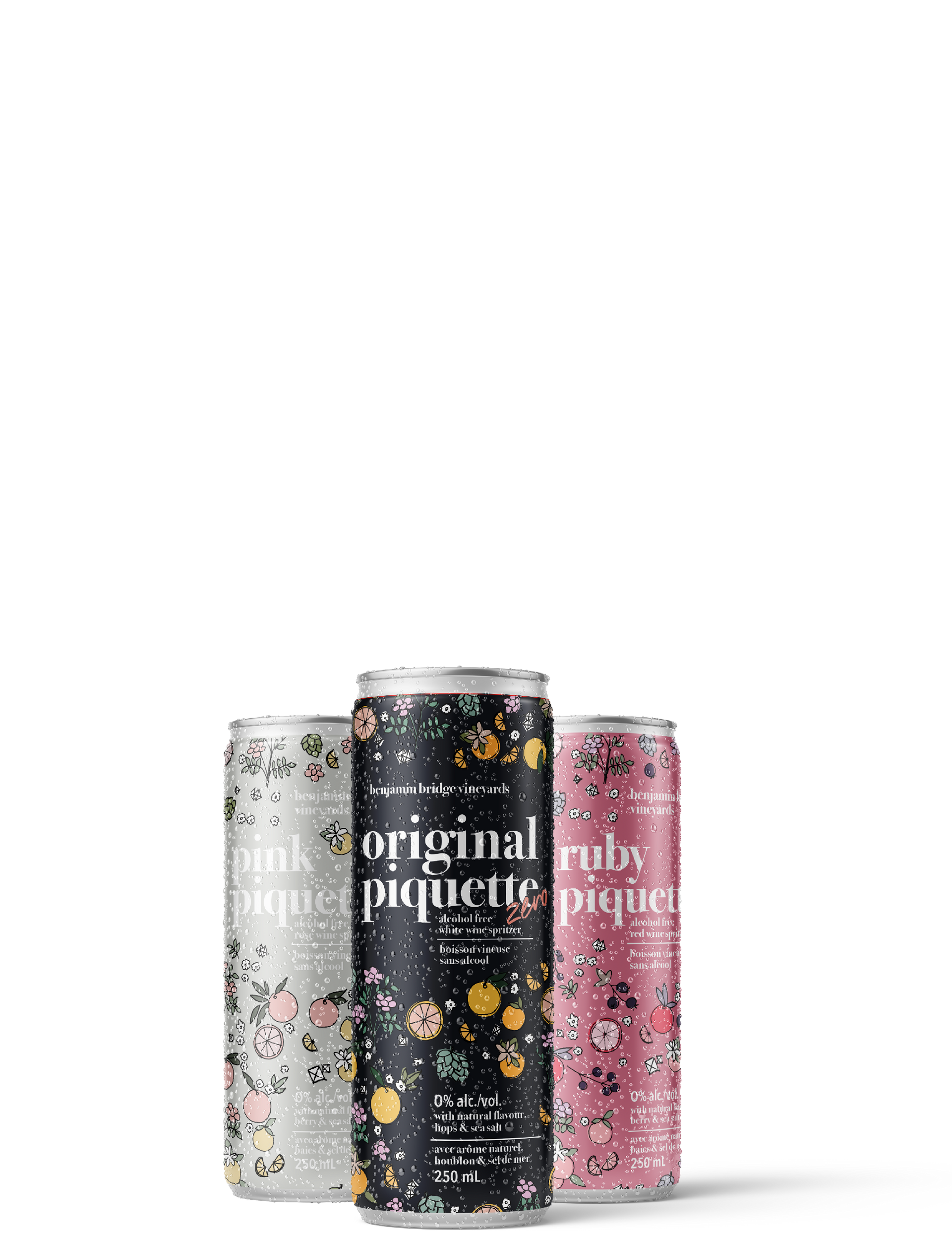 Piquette Zero Mixer Cans – Benjamin Bridge