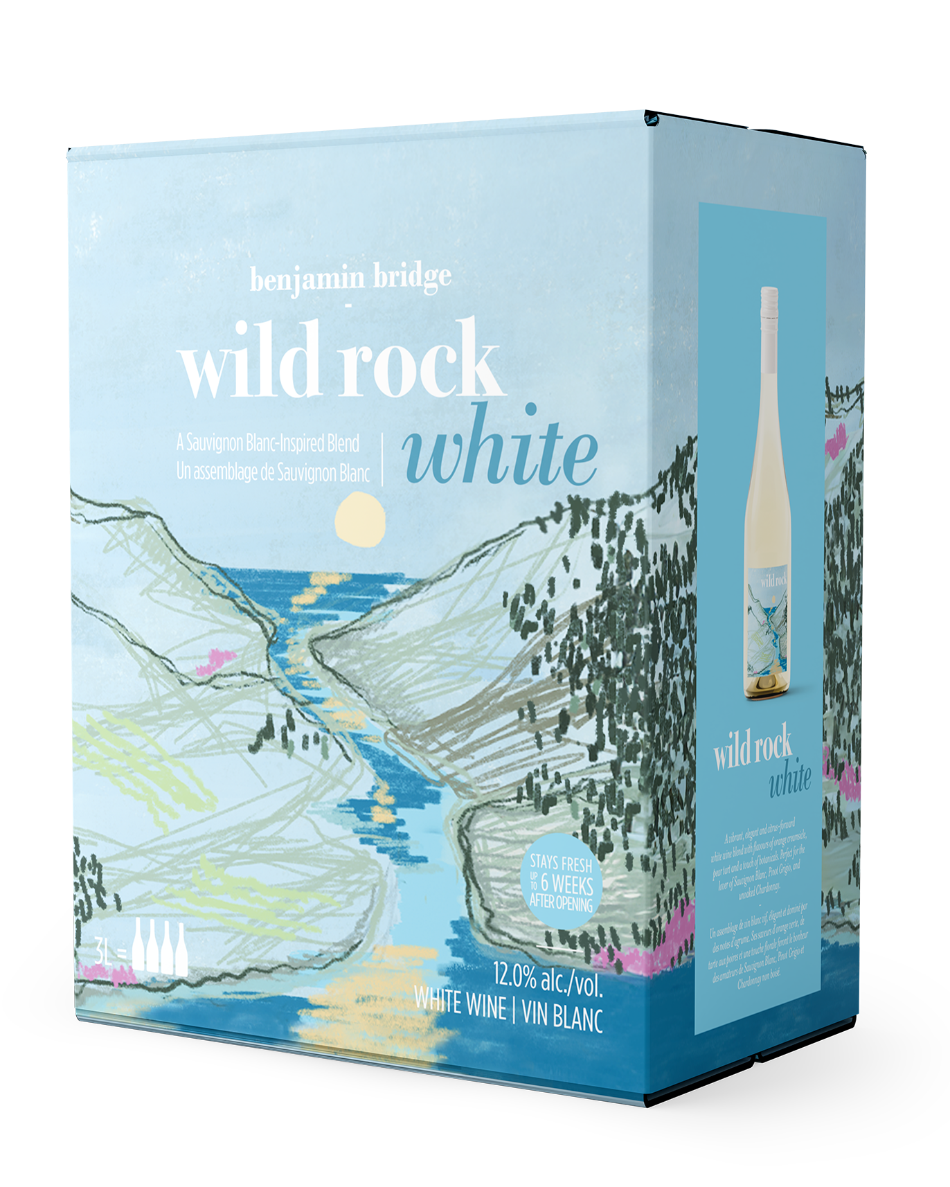 5 Wild Rocks Wild Rock White 3L – Benjamin Bridge