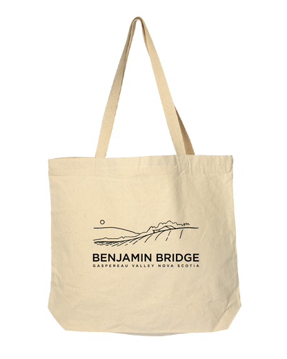 Benjamin Bridge Canvas Tote