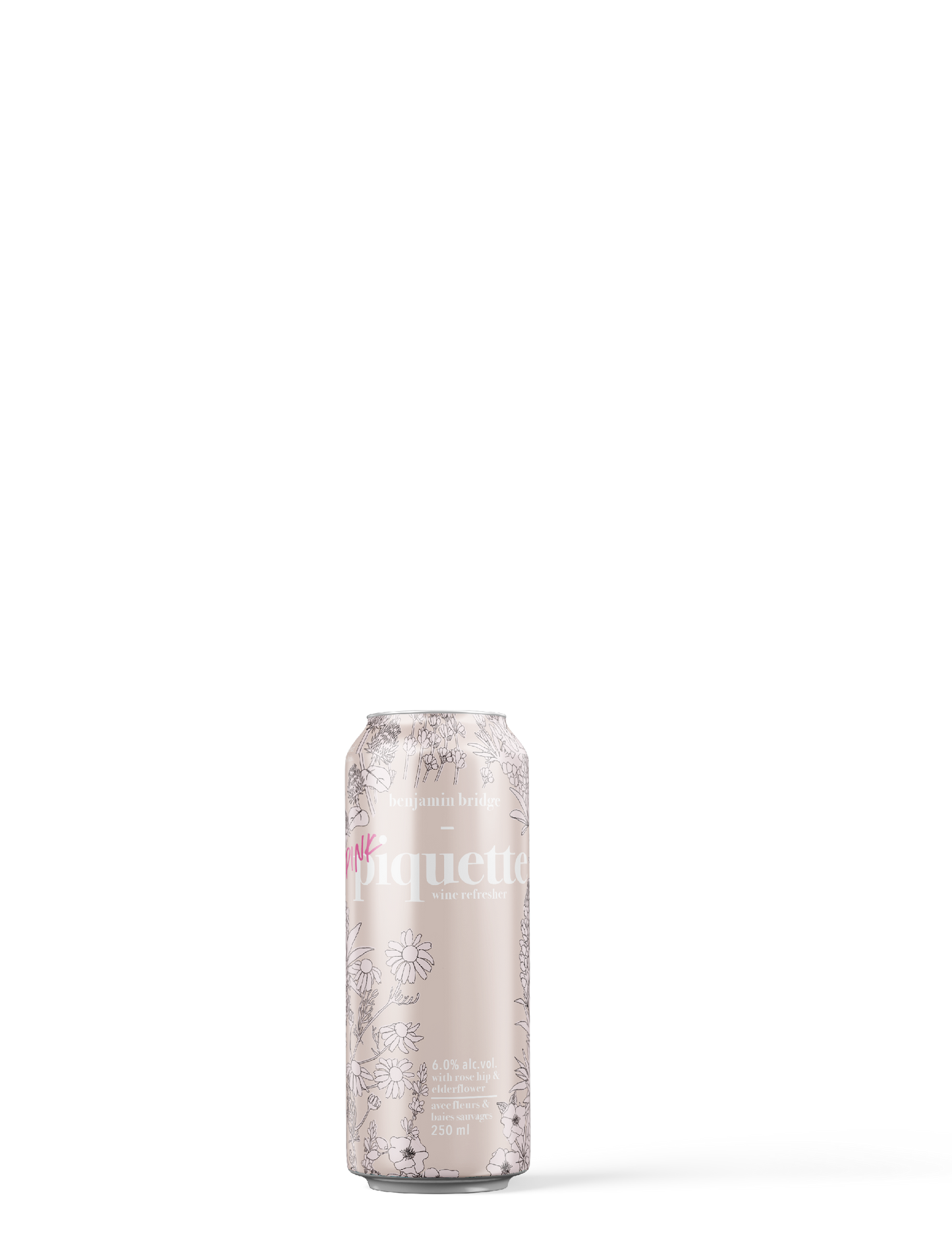 Pink Piquette Cans, Case of 12